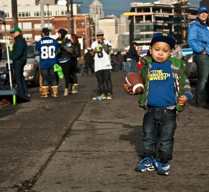 Littlest 12 Reps The North West at the Tailgate