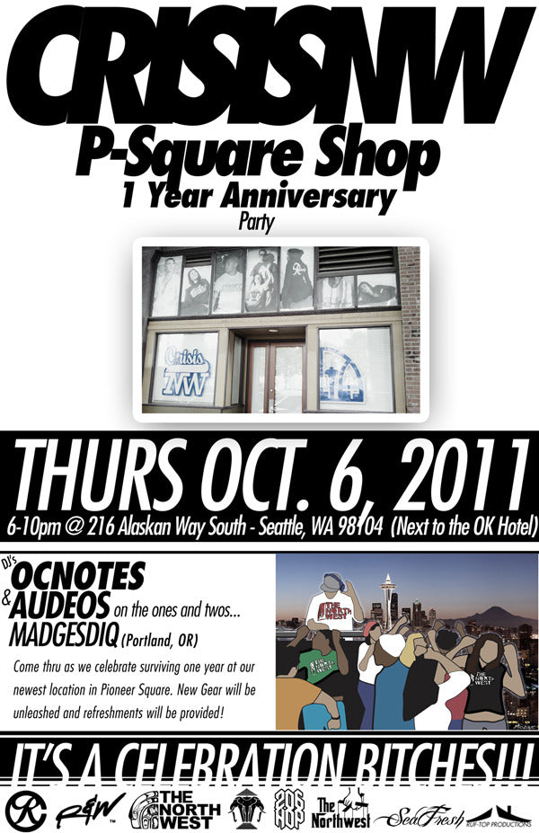 Crisis NW Pioneer Square Shop 1-Year Anniversary