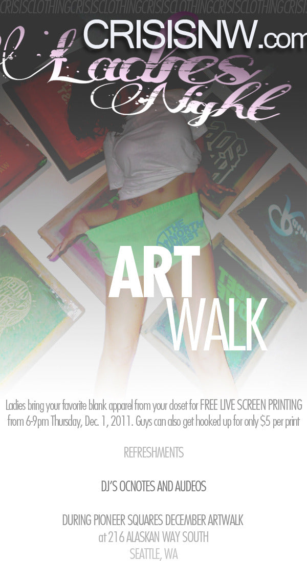 Crisis NW Ladies Night Art Walk