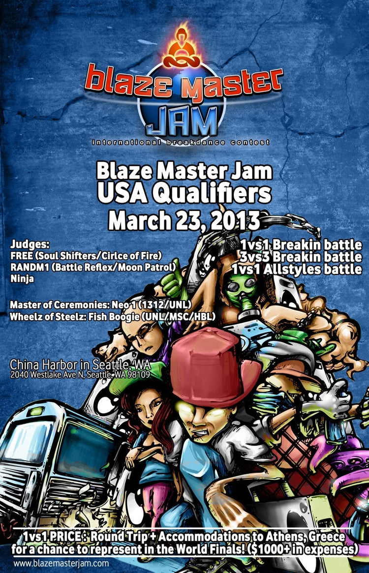 Where my B-BOY’s and B-GIRLS at??? We started out slangin...