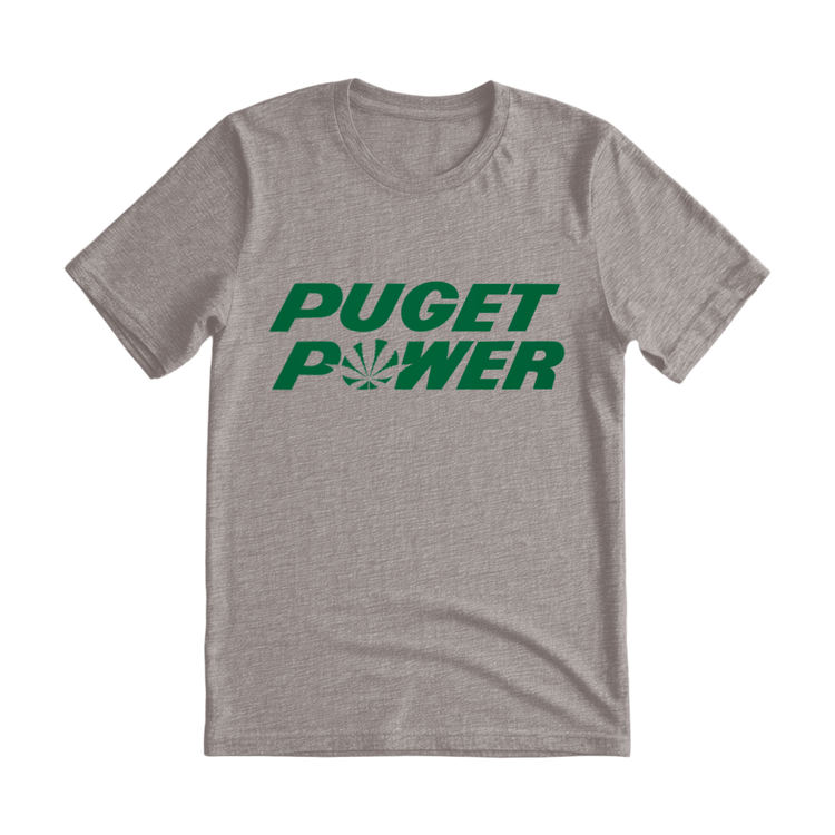 Puget Power Flower T-Shirt - Tri-Blend