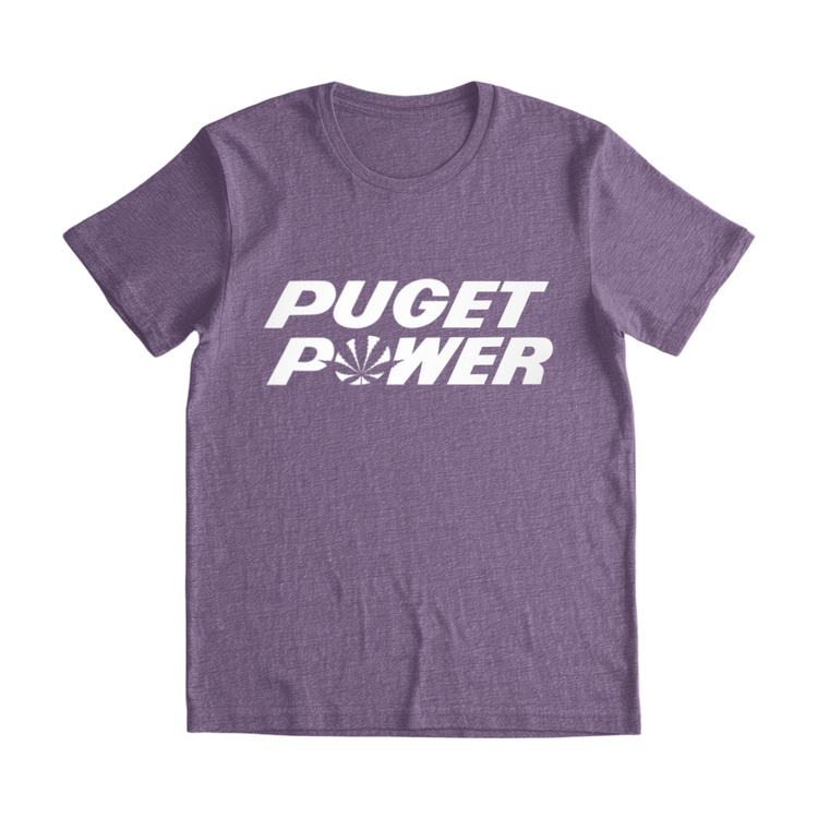 Puget Power Flower T-Shirt - Tri-Blend