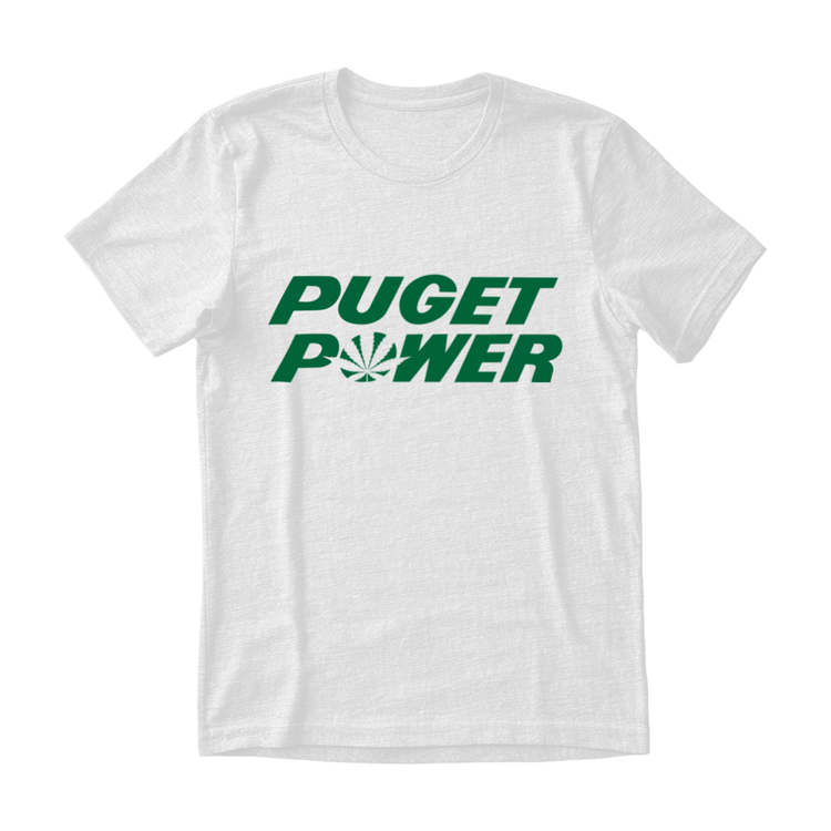 Puget Power Flower T-Shirt - Tri-Blend