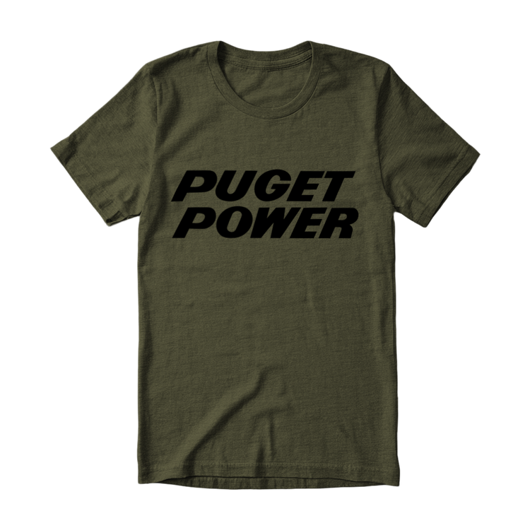 Puget Power T-Shirt - 100% Cotton