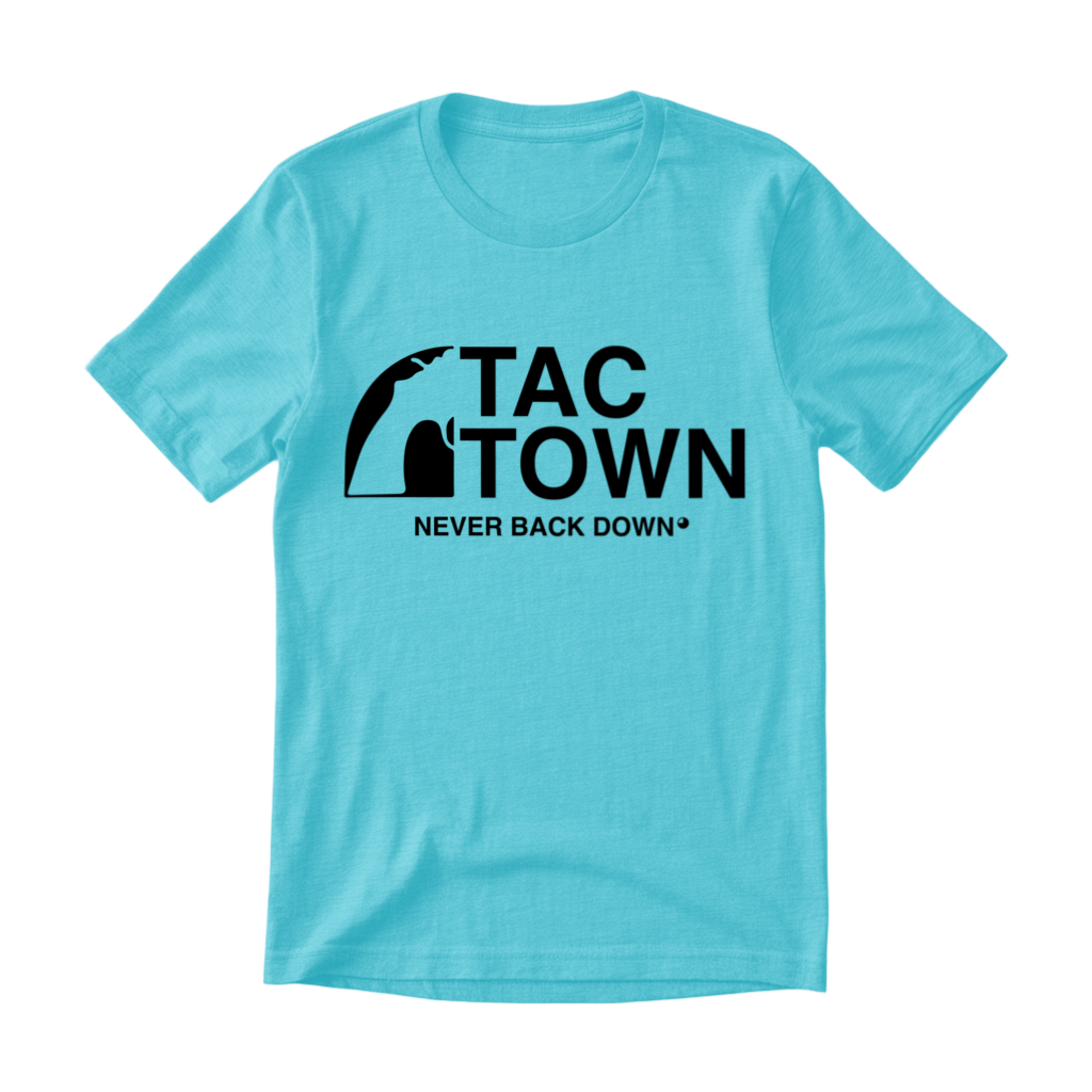 Tac Town Never Back Down T-Shirt - 100% Cotton - image 11 of 11