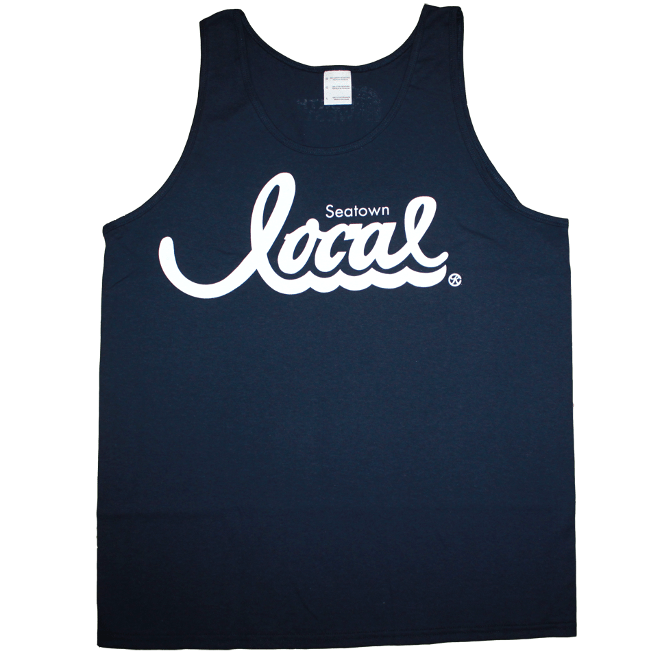 Seatown Local Tank (Men's) Navy/White - The North West Clothing