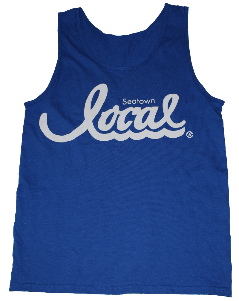 Seatown Local Tank (Men's) - Blue/White - The North West Clothing
