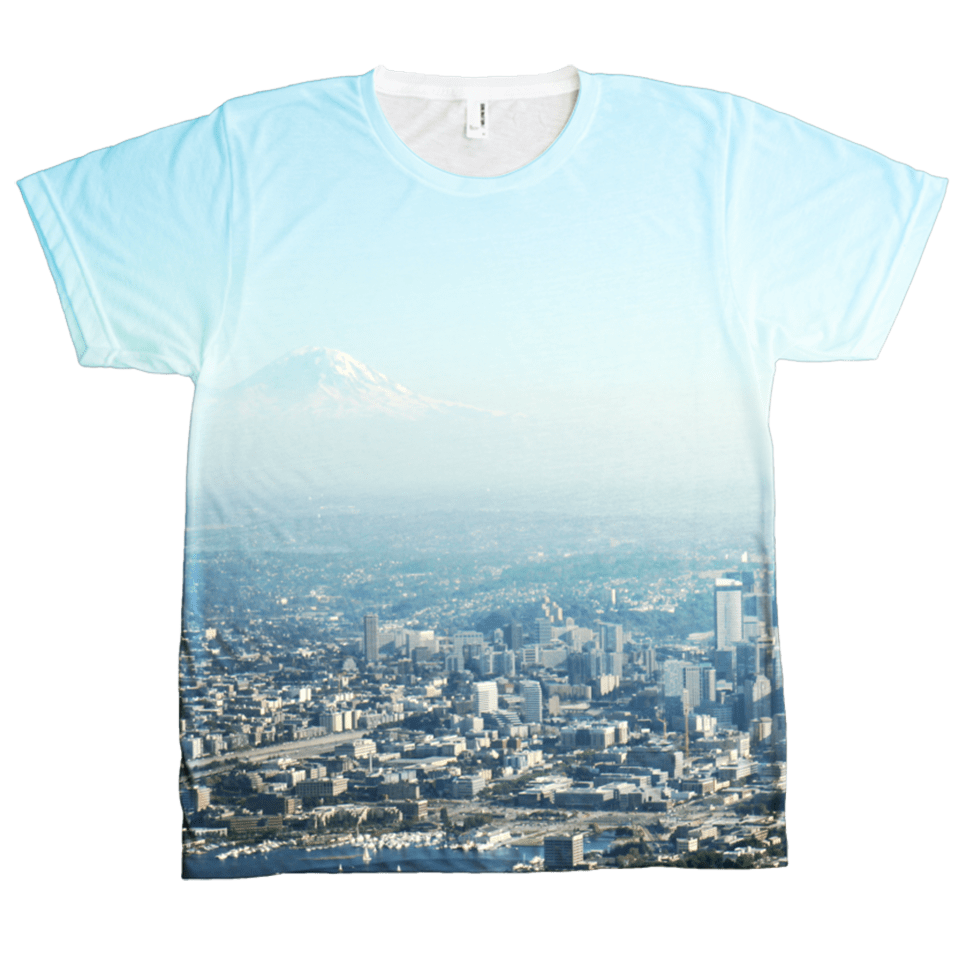 Seattle Skyline T-Shirt (Men's) - The North West Clothing