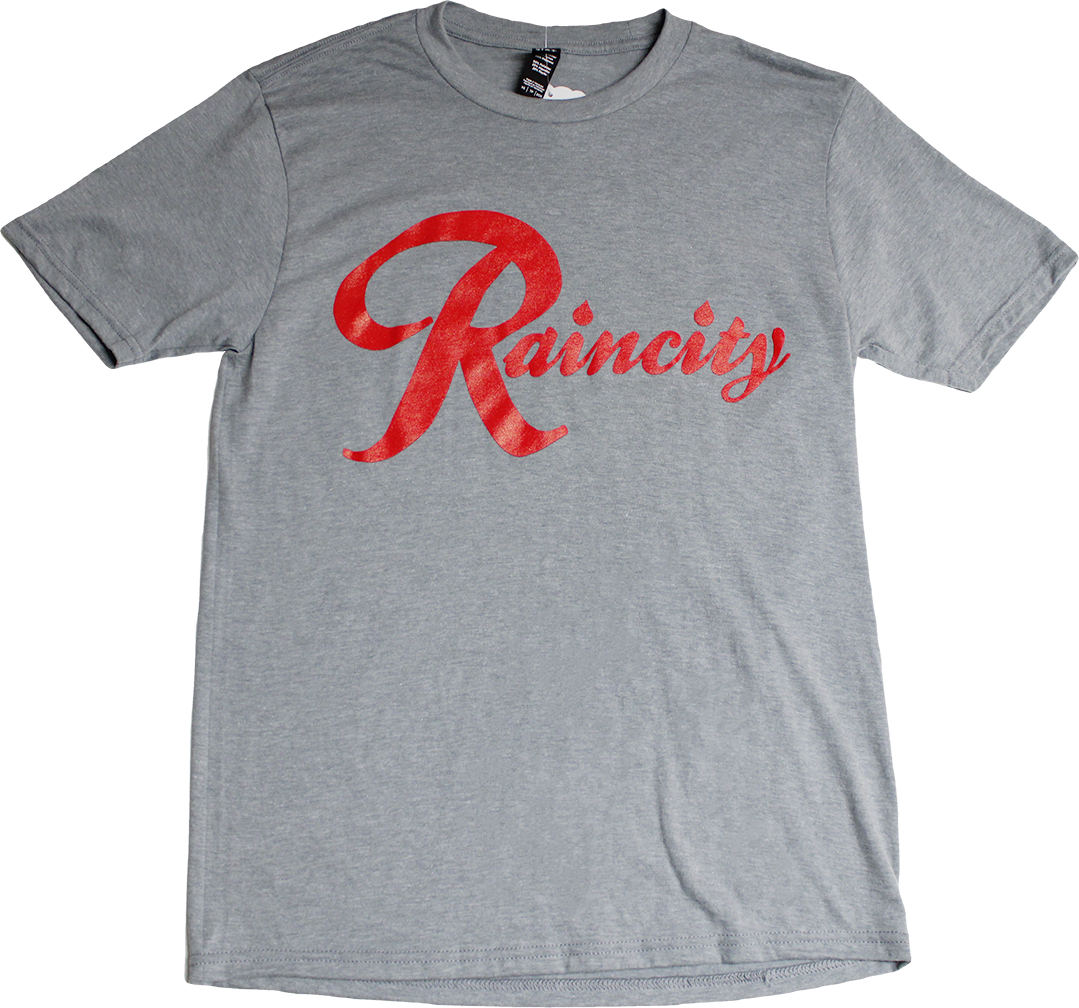 Raincity Unisex T-Shirt, Light Heathered Grey - image 1 of 3