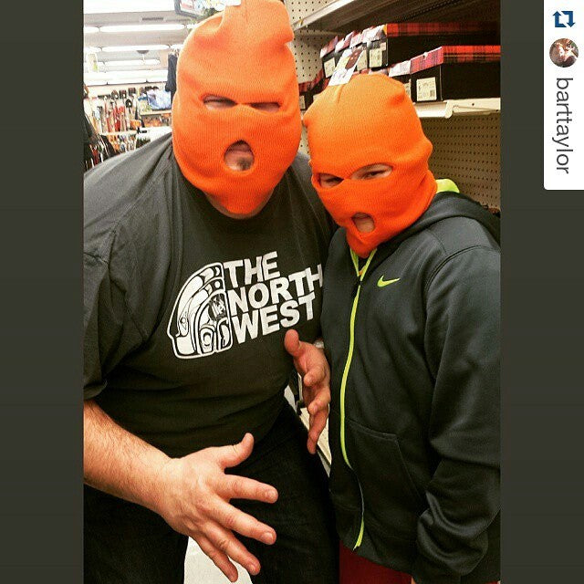 Hey Dad, They Got Burglar Masks
