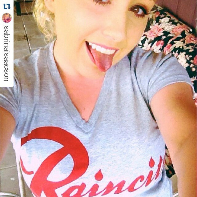 Sabrina Reps the Raincity Tee