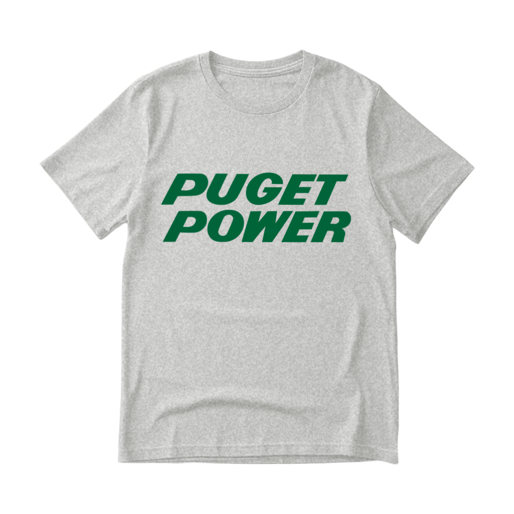 Puget Power T-Shirt - 100% Cotton - image 6 of 9