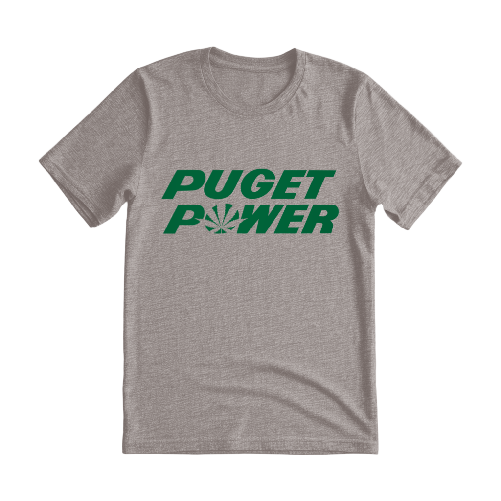 Puget Power Flower T-Shirt - Tri-Blend - image 6 of 11