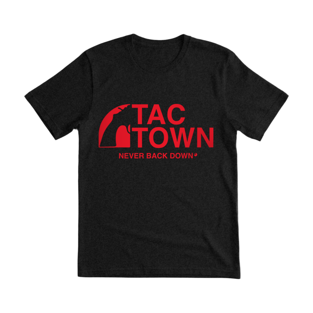 Tac Town Never Back Down T-Shirt - 100% Cotton - image 8 of 11