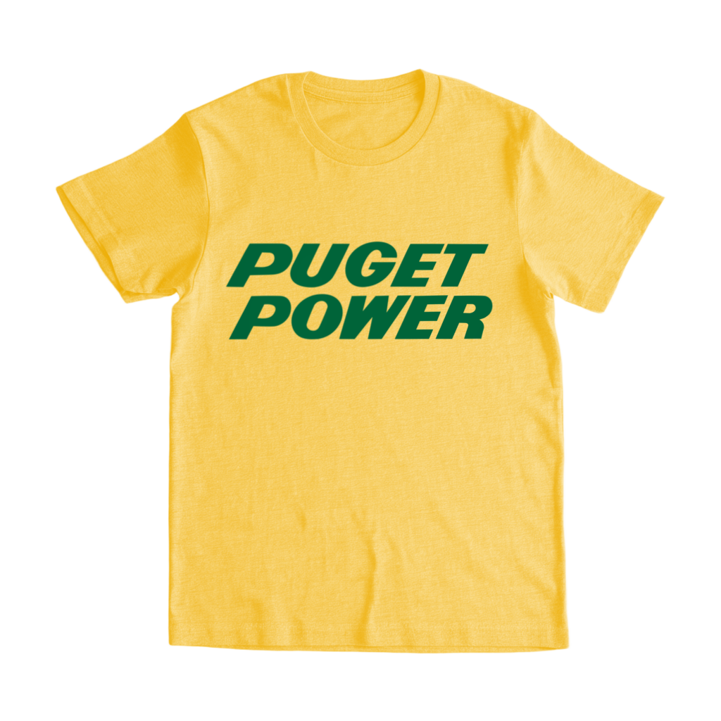 Puget Power T-Shirt - 100% Cotton - image 1 of 9
