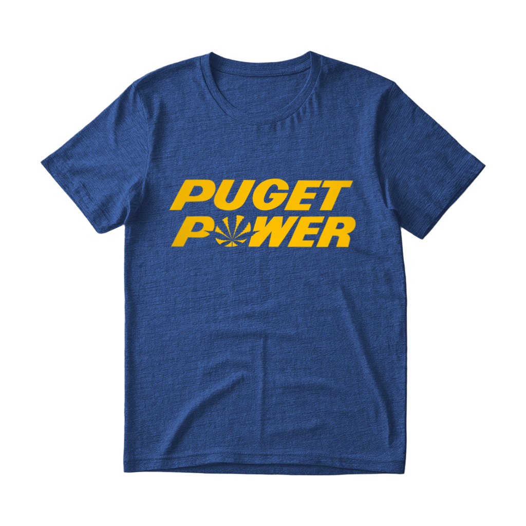Puget Power Flower T-Shirt - Tri-Blend - image 9 of 11