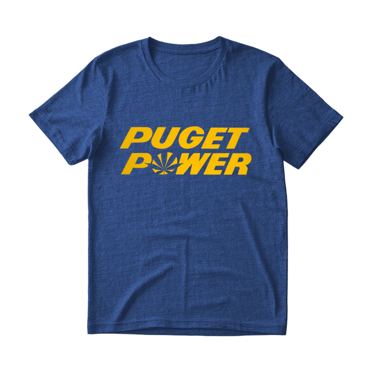 Puget Power Flower T-Shirt - Tri-Blend
