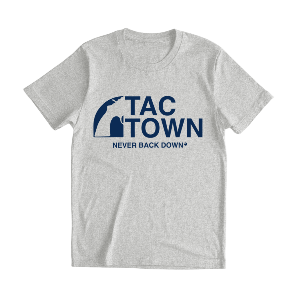 Tac Town Never Back Down T-Shirt - 100% Cotton - image 3 of 11