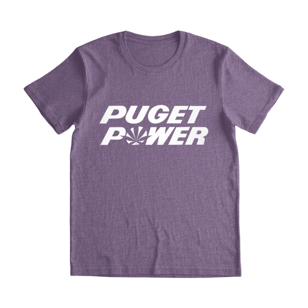 Puget Power Flower T-Shirt - Tri-Blend - image 8 of 11