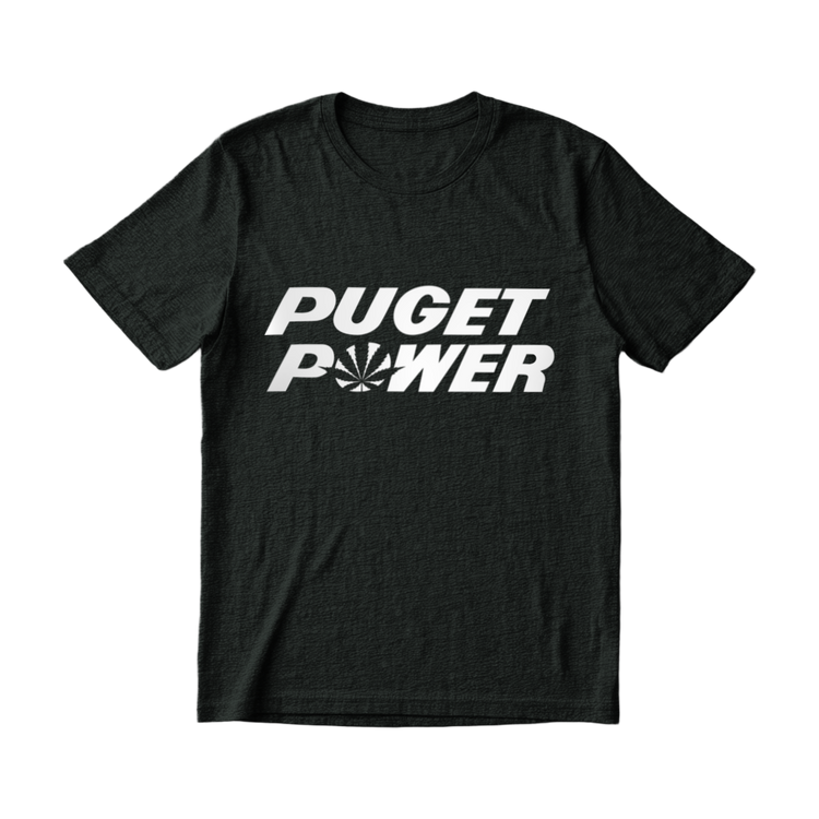 Puget Power Flower T-Shirt - Tri-Blend