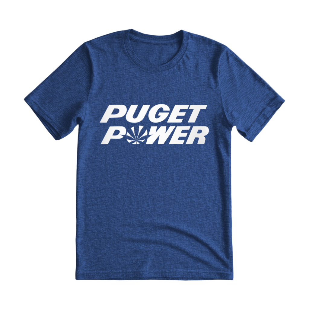 Puget Power Flower T-Shirt - Tri-Blend - image 4 of 11