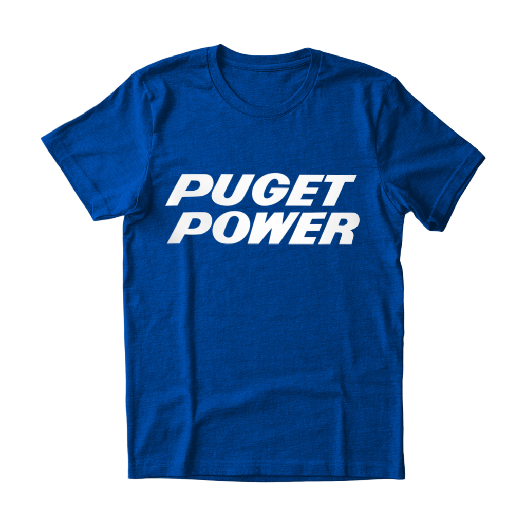 Puget Power T-Shirt - 100% Cotton - image 5 of 9