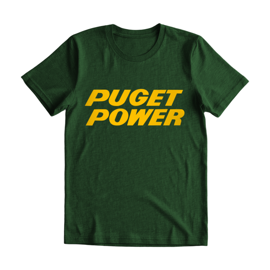 Puget Power T-Shirt - 100% Cotton - image 3 of 9