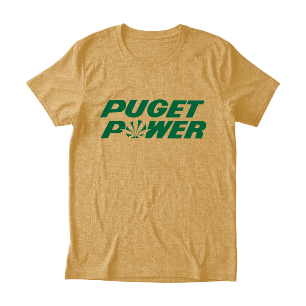 Puget Power Flower T-Shirt - Tri-Blend - image 5 of 11