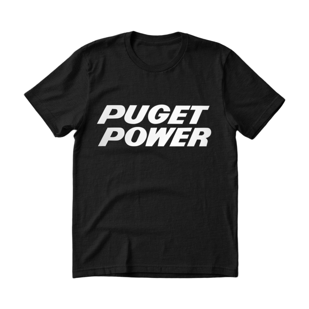 Puget Power T-Shirt - 100% Cotton - image 2 of 9