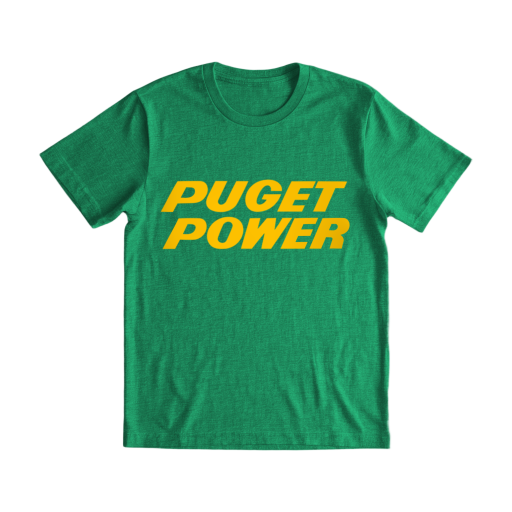 Puget Power T-Shirt - 100% Cotton - image 4 of 9