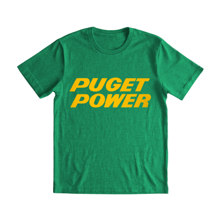 Puget Power T-Shirt - 100% Cotton