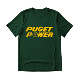 Puget Power Flower T-Shirt - Tri-Blend - image 1