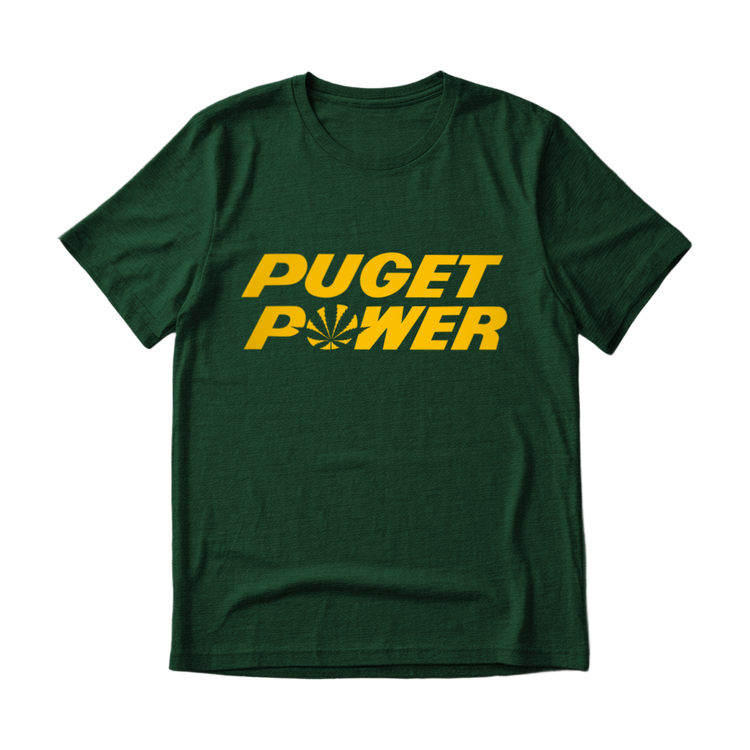 Puget Power Flower T-Shirt - Tri-Blend