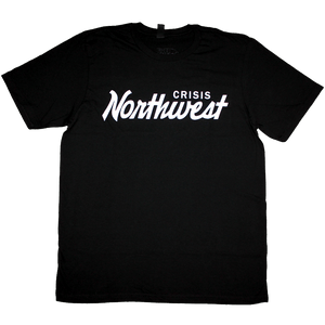 Northwest Cursive T-Shirt (Men's) Black/White
