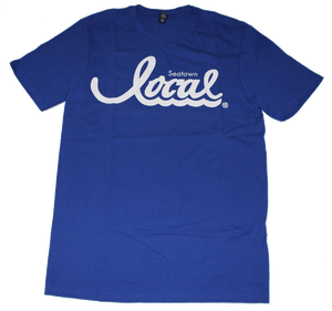 Seatown Local T-Shirt (Men's) Blue/White