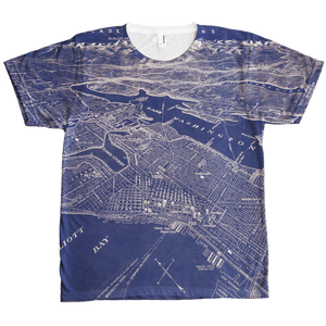 Seattle Area Map T-Shirt (Men's)