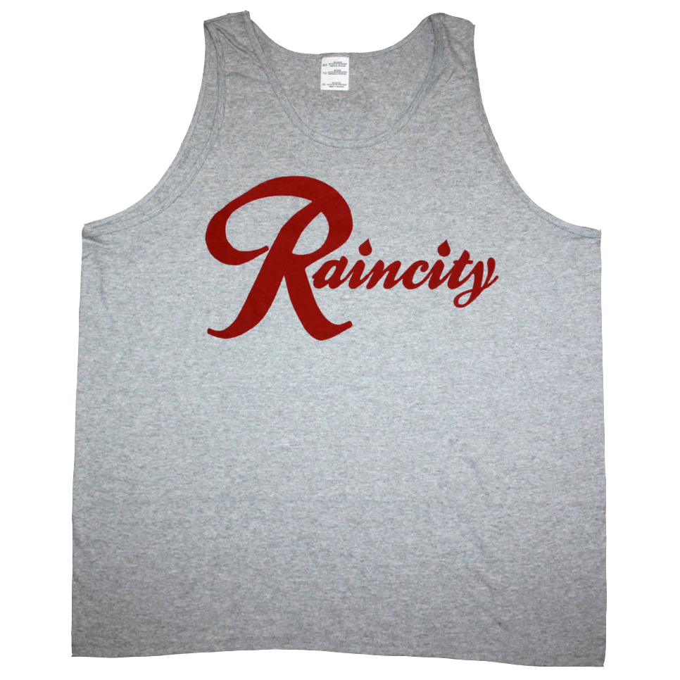 Raincity Tank (Men's) Concrete/Red - The North West Clothing