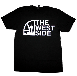 Seattle Super West Side T-Shirt (Men's) Black/White