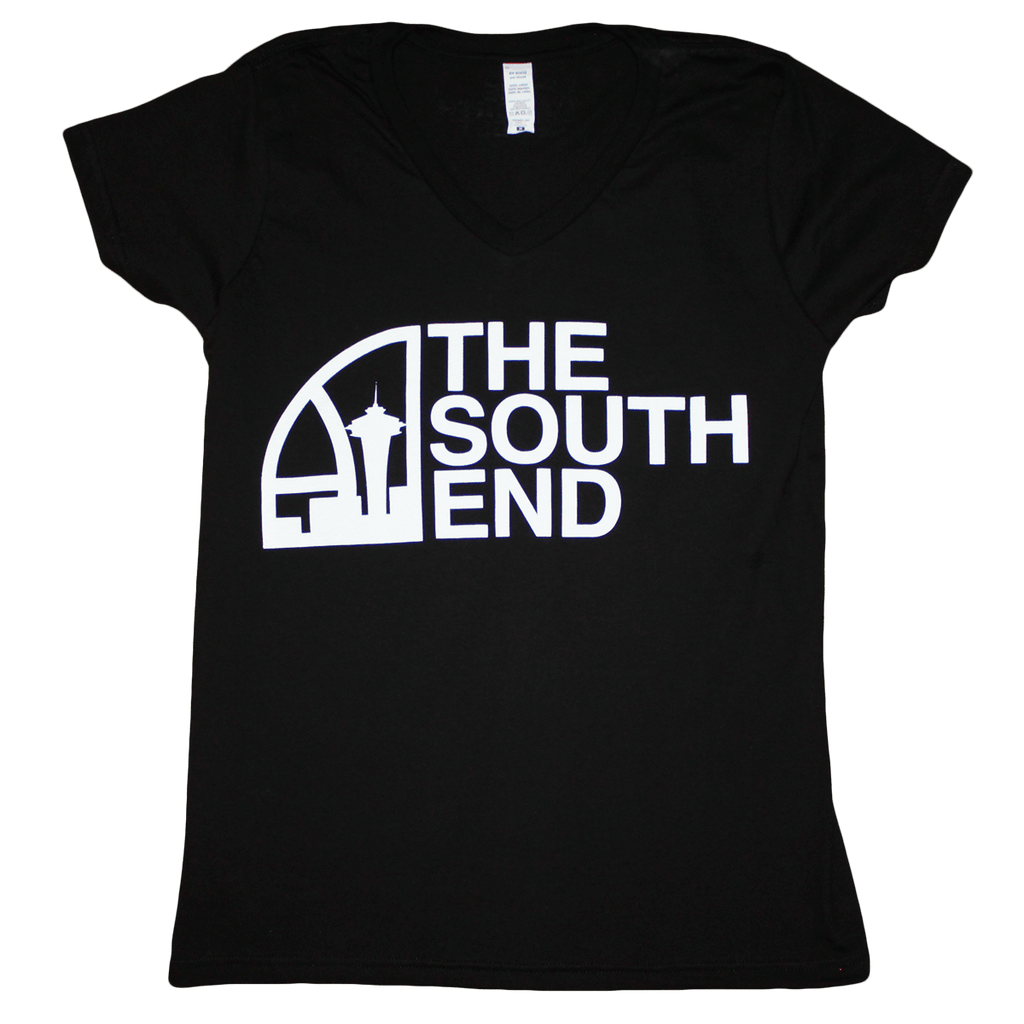 The South End T-Shirt (V-Neck, Women's) - The North West Clothing