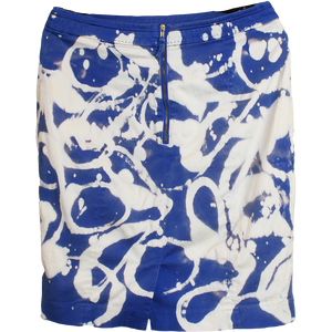 Wolfgang Blue short denim skirt, size 12 (US)