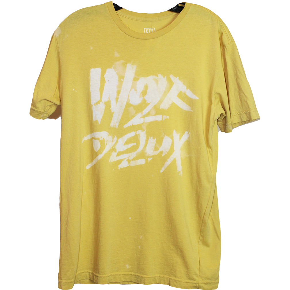 Wolfdelux Yellow Unisex T-Shirt, Small - The North West Clothing