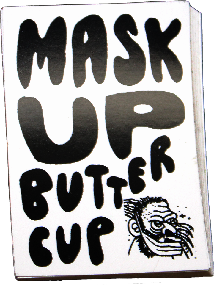 Mask Up 3x2" Sticker - The North West Clothing