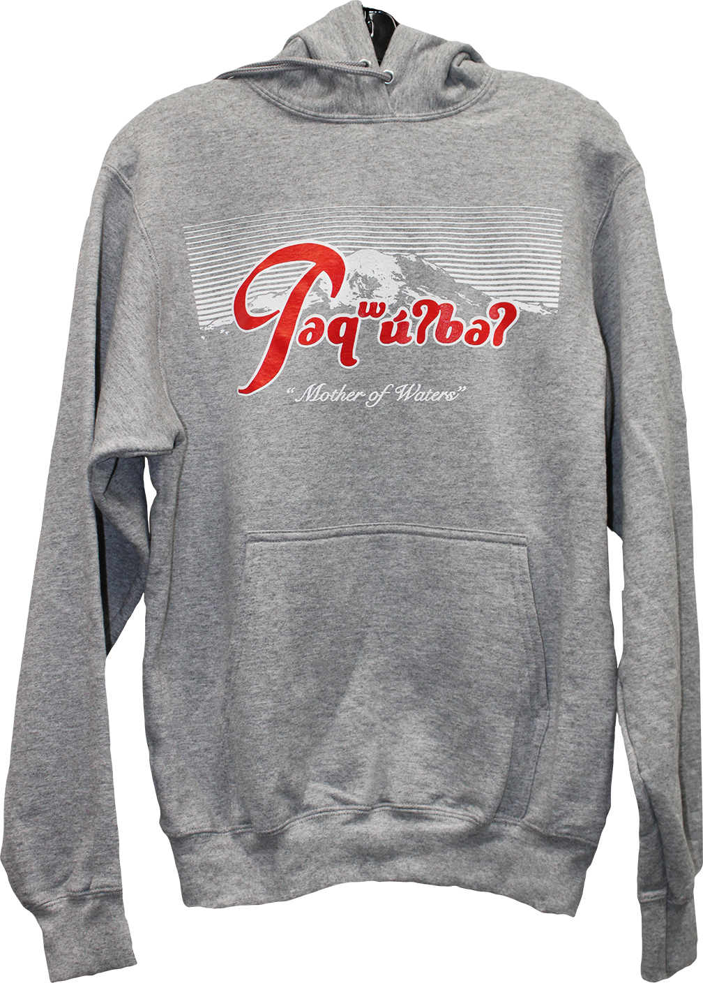 Təqʷuʔbəʔ (Mount Tacoma / Rainier) Unisex Pull-Over Hoodie - image 1 of 1