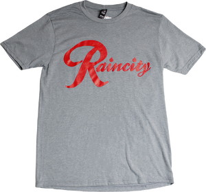 Raincity Unisex T-Shirt, Light Heathered Grey