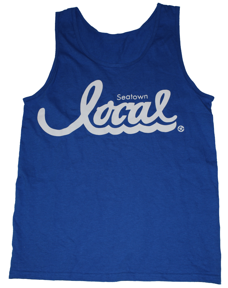 Seatown Local Tank (Men's) - Blue/White - image 1 of 1