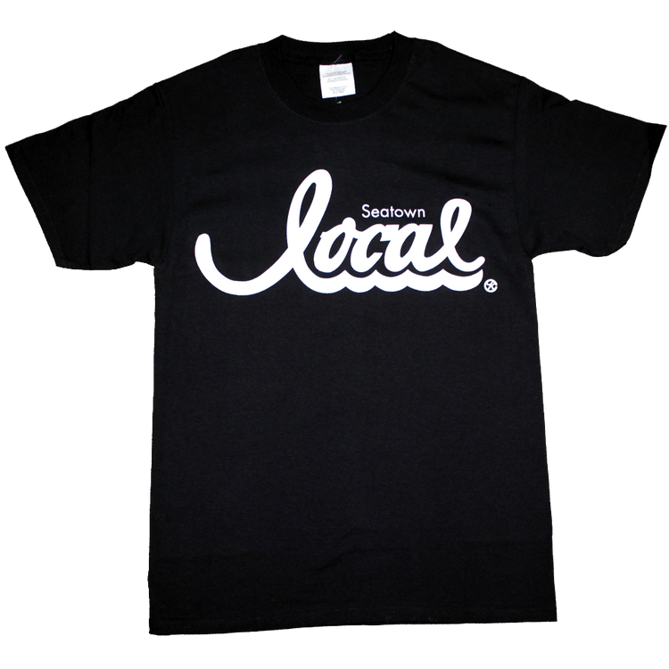 Seatown Local T-Shirt (Men's) Black/White