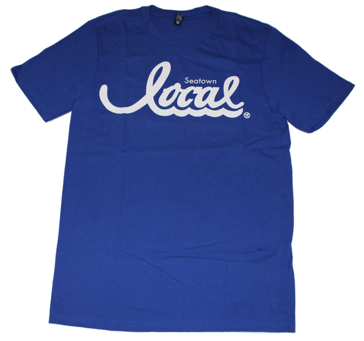 Seatown Local T-Shirt (Men's) Blue/White