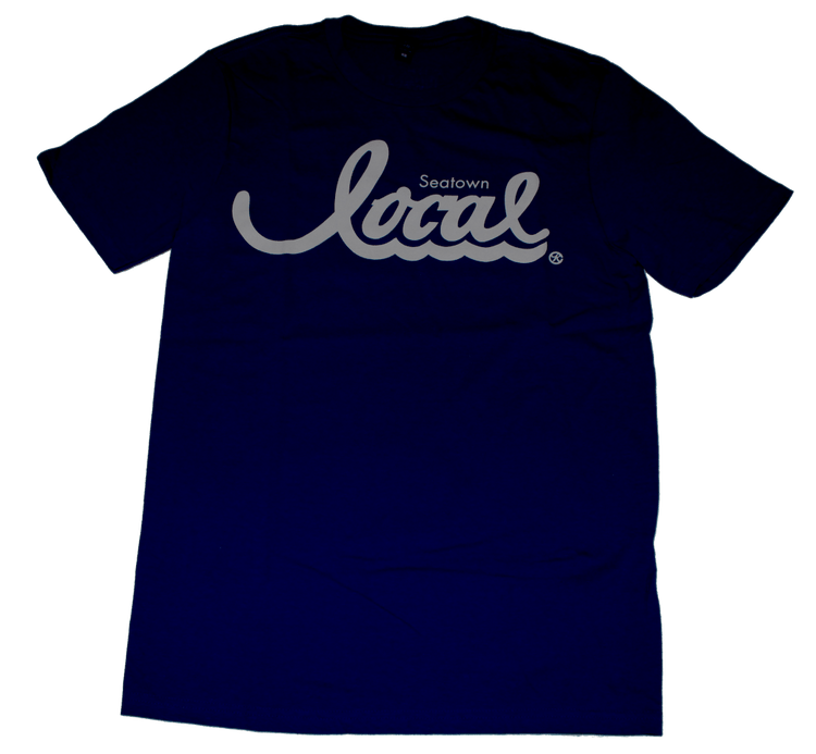 Seatown Local T-Shirt (Men's) Navy/White