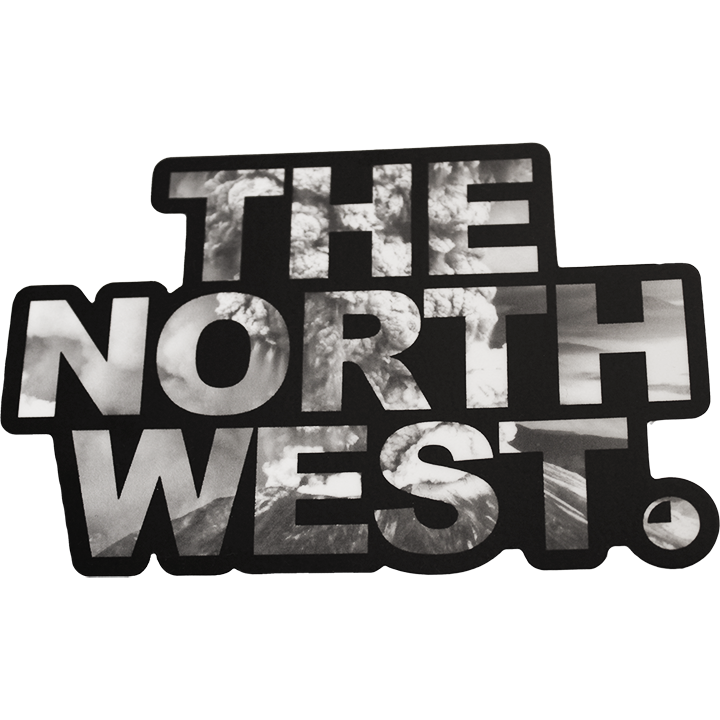 THE NORTH WEST - "Mt Saint Helens" Sticker