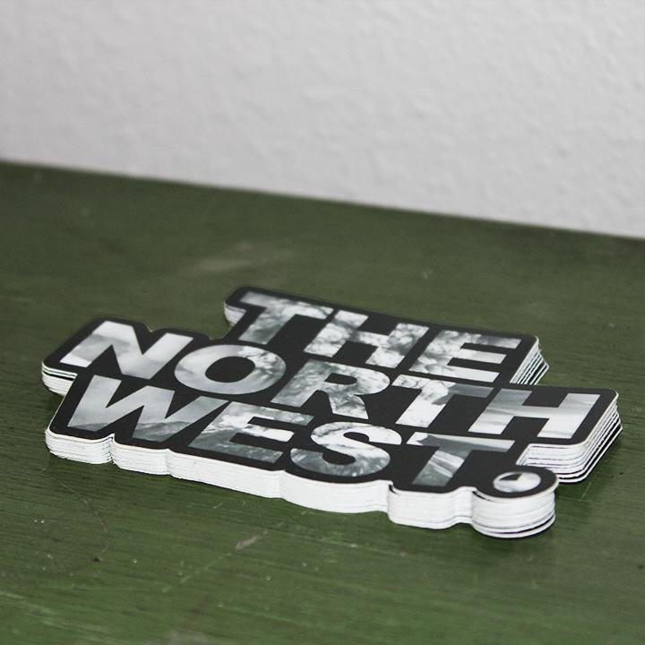 THE NORTH WEST - "Mt Saint Helens" Sticker - The North West Clothing